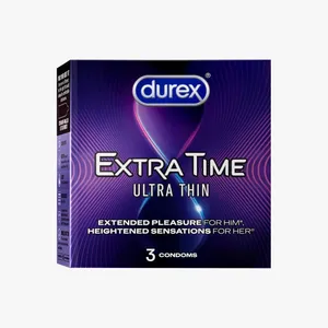 Durex Extra Time Ultra Thin - 3 Pcs